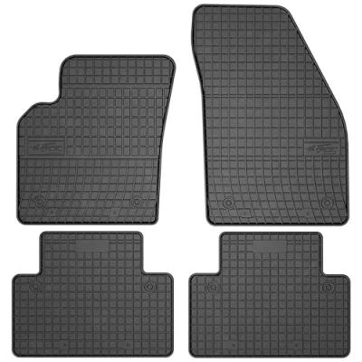 Afbeelding van M MOTOS Rubber Vloermatten voor Volvo C30 2006 2012 Verbeter uw reiscomfort met Zwarte Anti Slip Auto 3D Automatten All Weather Automatten, Vuilbescherming