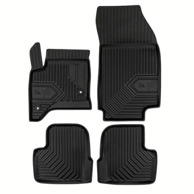 Afbeelding van M MOTOS Rubberen automatten geschikt voor Fiat 600 vanaf 2023. Verbeter je reiscomfort met antislip mat nr. 77, vloermatten alle seizoenen,