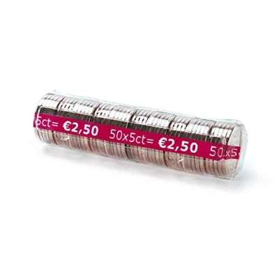 Afbeelding van Monetique L250TC005 250 muntenhoesjes 0,05 euro