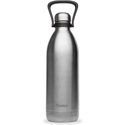 Image de Bouteille isotherme 2L Inox brosse originals Qwetch