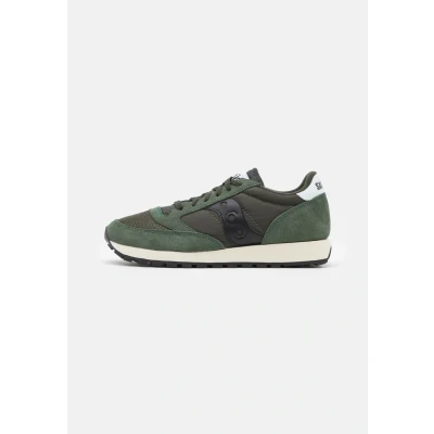 Afbeelding van Saucony Jazz Original Vintage sportschoenen voor heren, Donkergroen zwart