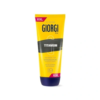 Afbeelding van Giorgi Line Absolut Titanium Gomine, 0% siliconen, fixatie en houdbaarheid 48 uur zonder resten, extreem robuuste lichte afwerking, 5 240 ml XXL