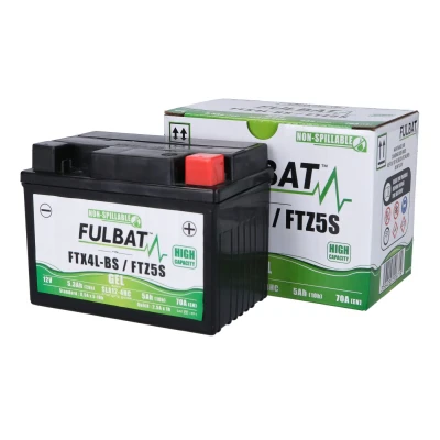 Afbeelding van FULBAT FTX4L BS / FTZ5S 12V/5.3AH Gel Accu
