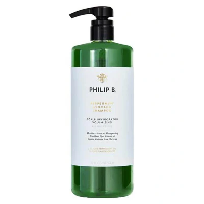 Afbeelding van Philip B Peppermint and Avocado Volumizing Clarifying Shampoo 947 ml