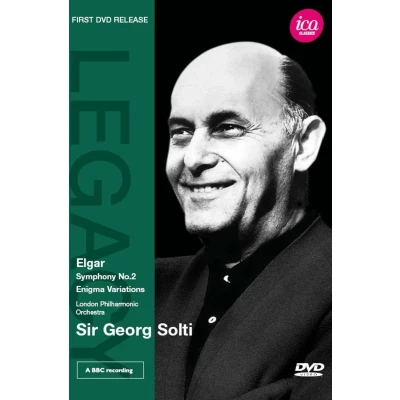 Afbeelding van London Philharmonic Orchestra, Sir Georg Solti Symphony No.2/Enigma Variations (DVD)
