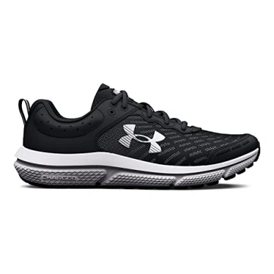 Afbeelding van Under Armour Ua Bgs Assert 10 Hardloopschoenen voor jongens, Zwart Wit, 36 EU