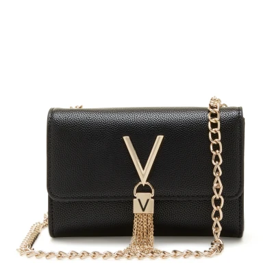 Image de Valentino Bags Divina Femmes Sac Besace Noir VBS1R403GNERO/GOLD