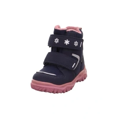 Afbeelding van Superfit HUSKY1 Babyschoenen voor kinderen, Maat: 27, Blau/rosa Imitatieleer/ textiel