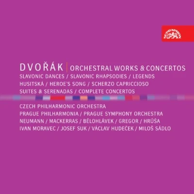Afbeelding van Czech Philharmonic Orchester, Prague Philharmonia Dvorák: Orchestral Works &amp; Concertos (8 CD)