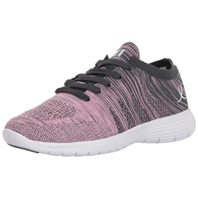 Afbeelding van Bloch Omnia damessneakers, Roze grijs.