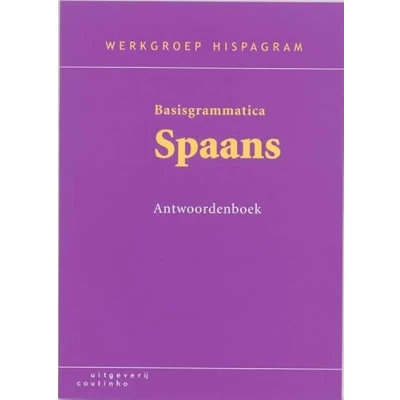 Afbeelding van Basisgrammatica Spaans Antwoordenboek