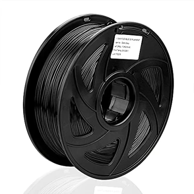 Afbeelding van S SIENOC TPU filament voor 3D printers, 1,75 mm, printer, filament, 1 kg, spoel van kunststof draad (TPU zwart)