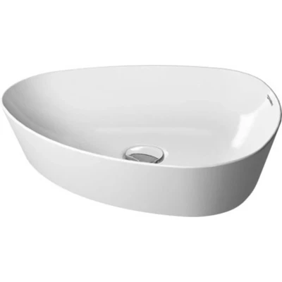 Afbeelding van Duravit Cape cod opzet wastafel 40.5x50cm zonder kraangat wit