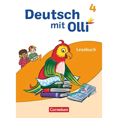 Afbeelding van Deutsch Mit Olli Lesen 2 4 Ausgabe 2021 4. Schuljahr: Lesebuch Lesetagebuch und BuchTaucher App