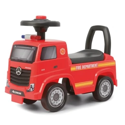 Image de Trotteur Turbo Challenge Mercedes Benz Actros Pompier Rouge