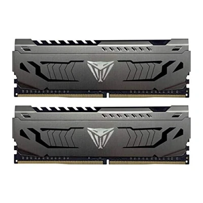 Image de Patriot Extreme Performance Viper Steel DDR4 kit 32 Go: 2 x 16 Go DIMM 288 broches 3200 MHz / PC4 25600 CL16 1.35 V mémoire sans tampon non ECC bronze