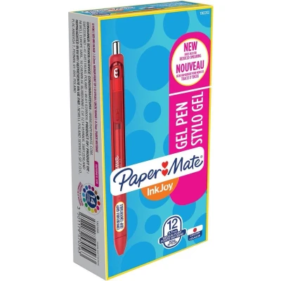 Afbeelding van Gelschrijver Paper Mate Inkjoy rood