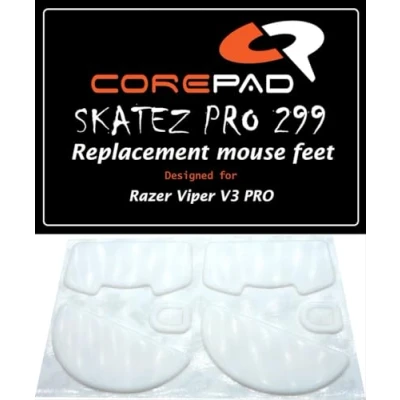 Afbeelding van Corepad Skatez PRO 299 vervangende muisvoetjes compatibel met Razer Viper V3 Wireless