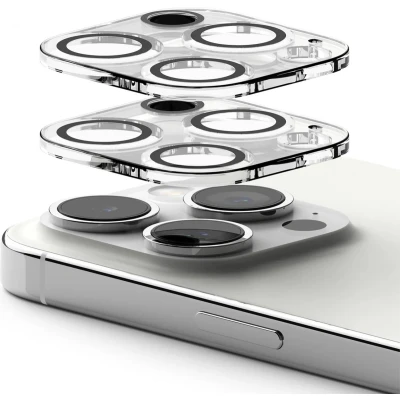Afbeelding van Ringke Camera Protector Geschikt voor Apple iPhone 15 Pro Max Case Friendly 2 Pack