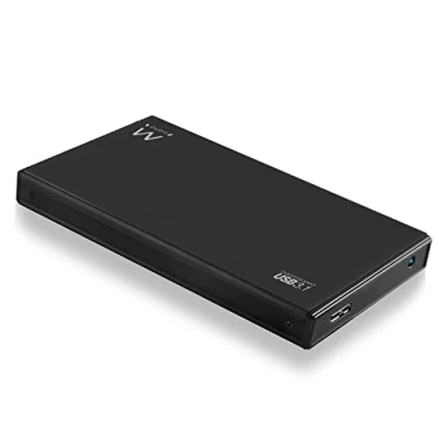 Image de Ewent EW7032 Boitier externe 2.5&quot; SATA 6Gb/s USB 3.1 (Gen 1) noir