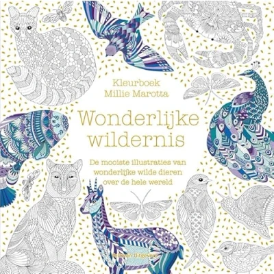 Afbeelding van Kleurboek Millie Marotta Wonderlijke wildernis