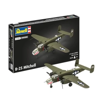 Afbeelding van 1:72 Revell 03650 B 25 Mitchell easy click system Plastic Modelbouwpakket