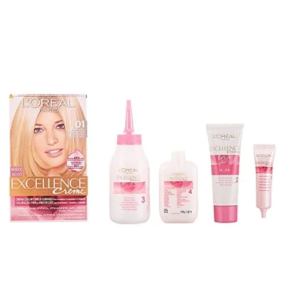 Afbeelding van L&#039;Oreal Make Up EXCELLENCE Creme tinte #01 rubio ultra claro natural