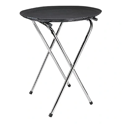 Image de Support Plateau Chromé Pliant Kristallon Acier 395x725mm