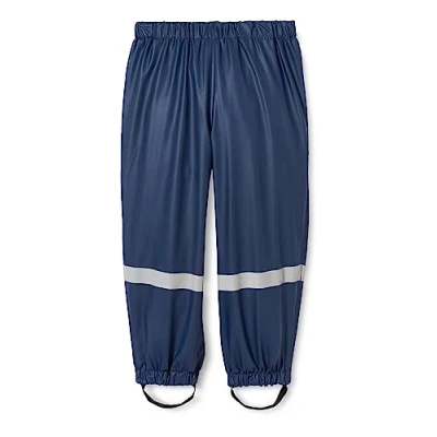 Afbeelding van Playshoes Regenbroek met Fleece voering voor kinderen Donkerblauw maat 98cm