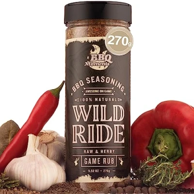 Afbeelding van BBQ Moments Grillspecerijen voor grill, vlees, biefstuk, gedroogd worst, specerijenpoeder en grillkruiden, 270 g