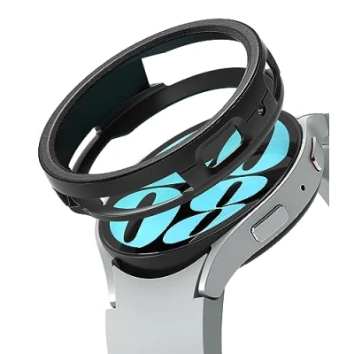 Afbeelding van Ringke Air Sports Geschikt voor Samsung Galaxy Watch 6 40MM Hoesje TPU Zwart