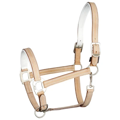 Image de Harry&#039;s Horse Licol Cremello Cuir Beige Cob