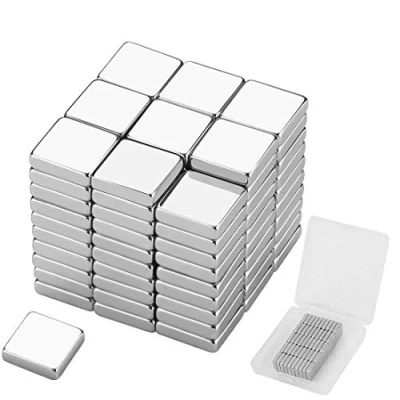 Afbeelding van Wukong 50 supersterke neodymium magneten, 10 x 3 mm, zeer sterke magneten voor glazen magneetborden, whiteboards, prikborden, koelkast en