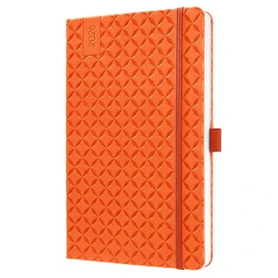 Afbeelding van Sigel weekagenda Flair 2026 formaat A5 Pumpkin Orange hardcover SI J6119