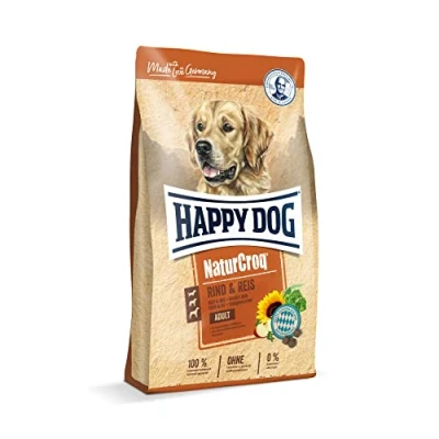 Afbeelding van Happy Dog NaturCroq Rind &amp; Reis (Rund en Rijst) 4 kg