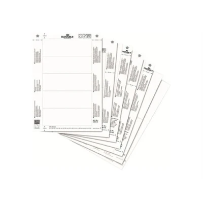 Image de DURABLE cartes d&#039;informations 20 carte(s)