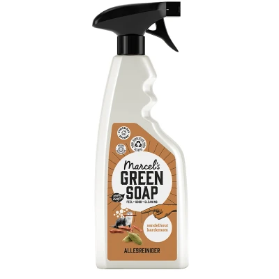Afbeelding van 2+2 gratis2+2 gratis: Marcel&#039;s Green Soap Allesreiniger Spray Sandelhout &amp; Kardemom 500 ml