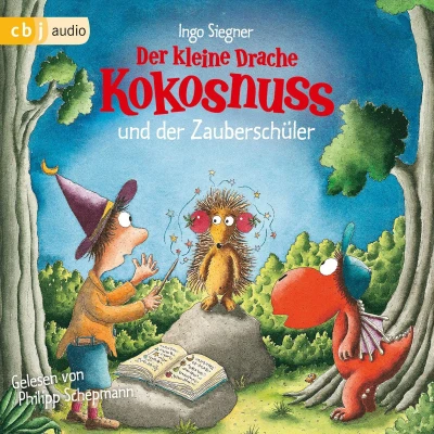 Afbeelding van der kleine Drache Kokosnuss und Zauberschüler