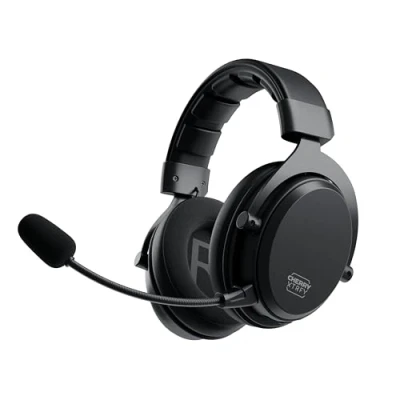 Image de Casque PC Gaming sans fil Pro supra auriculaire Cherry XTRFY H3W Bluetooth Noir