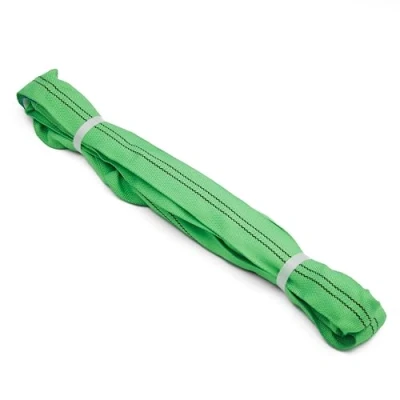 Afbeelding van ALFA LOGISTIK 2 m omtrekband, meter belastbaar tot ton, stevige ronde stroppen EN1492 2, gemaakt van duurzaam polyester, t