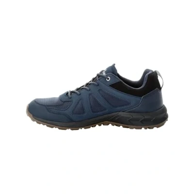 Afbeelding van Jack Wolfskin Woodland 2 Texapore LOW Outdoorschoenen, Heren, Maat: 44, Night blue Imitatieleer/ textiel