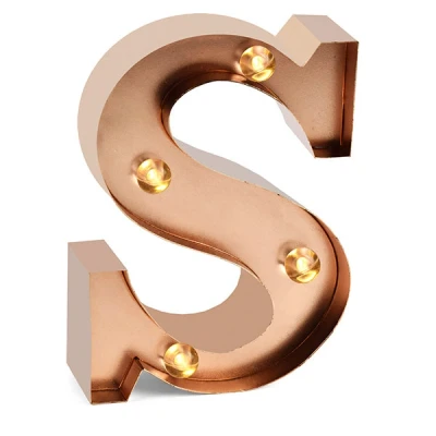 Afbeelding van Nachtlampje lichtletter S Legami