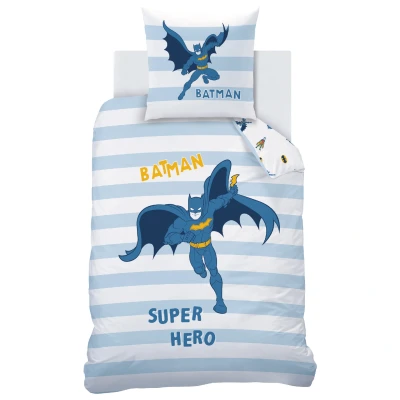 Afbeelding van Dekbedovertrek Super Hero Eenpersoons 140 x 200 cm Katoen
