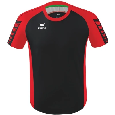 Afbeelding van Six Wings shirt zwart/rood / S
