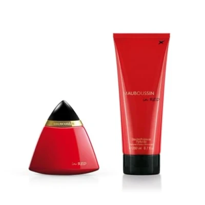 Afbeelding van Mauboussin In Red Gift Set Eau De Parfum (edp) 100 Ml + Shower Gel 200