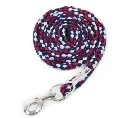 Afbeelding van Schockemöhle Halstertouw Catch Navy/Burgundy/Wit