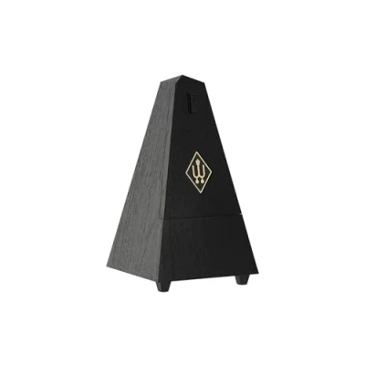 Afbeelding van Wittner M 855 161 metronoom Pyramide Gl zwart houtmaserung/Kunststuk Accessoire voor keyboards