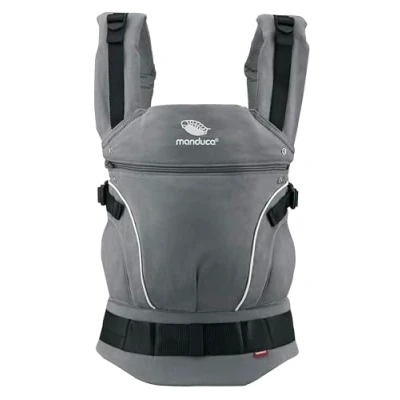 Afbeelding van MANDUCA draagzak Pure Cotton Dark Grey 2018