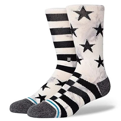 Afbeelding van Stance Heren Sidereal 2 Crew Socks, grijs.