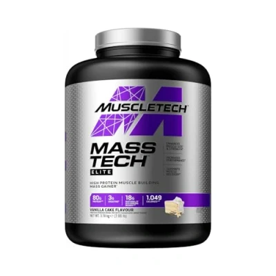 Afbeelding van Muscletech Mass Tech Elite 3180gr Vanilla Cake